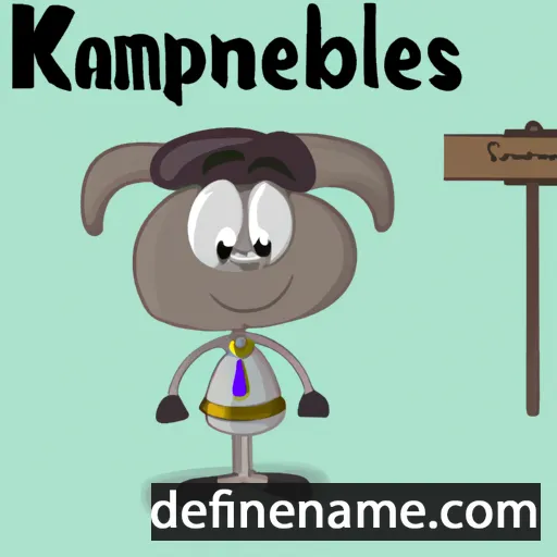 cartoon of the name Kambyses