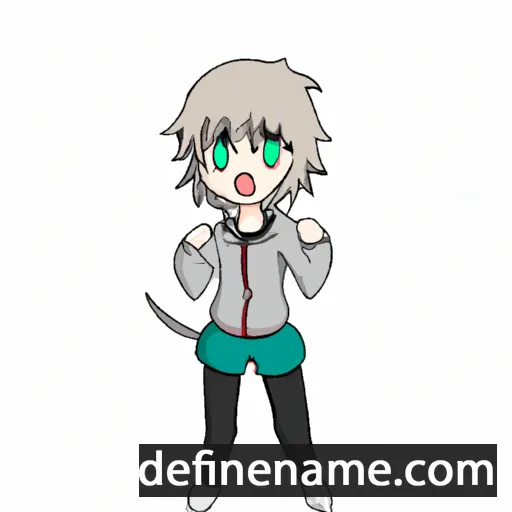 cartoon of the name Kanata