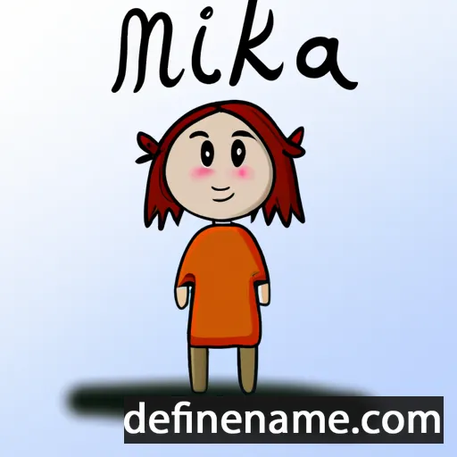 cartoon of the name Miétka