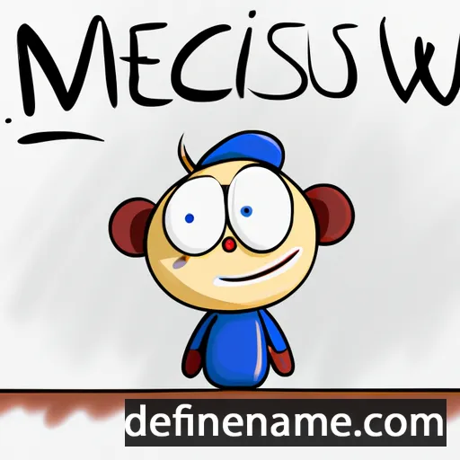 Miecisław cartoon