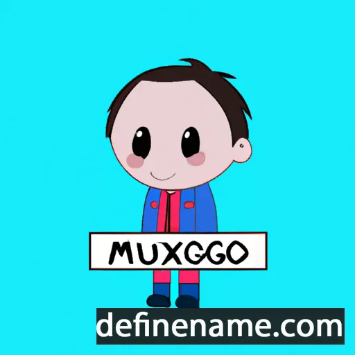 cartoon of the name Miguelanxo