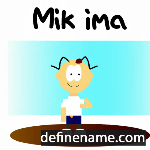 cartoon of the name Miikka