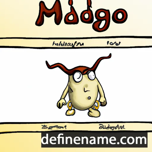 cartoon of the name Mijodrag