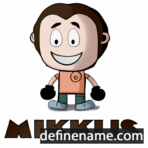 Mikeias cartoon