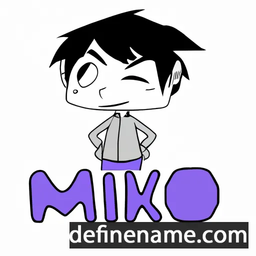 Mikio cartoon