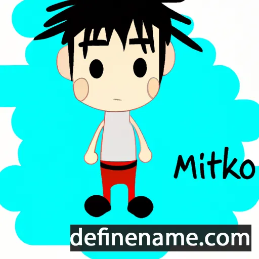 Mikito cartoon