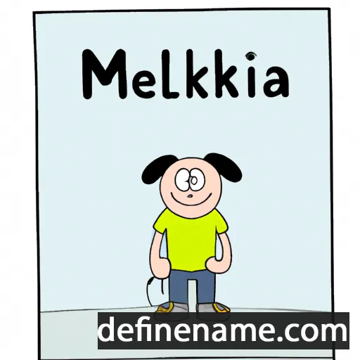 cartoon of the name Mikkeli