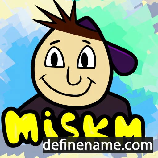 cartoon of the name Miksim