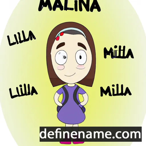 Milaina cartoon