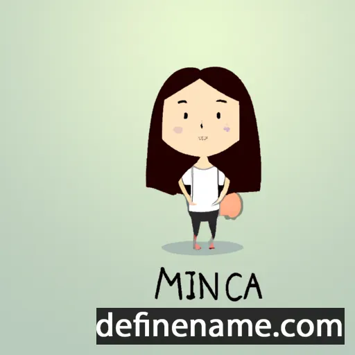 cartoon of the name Milenca