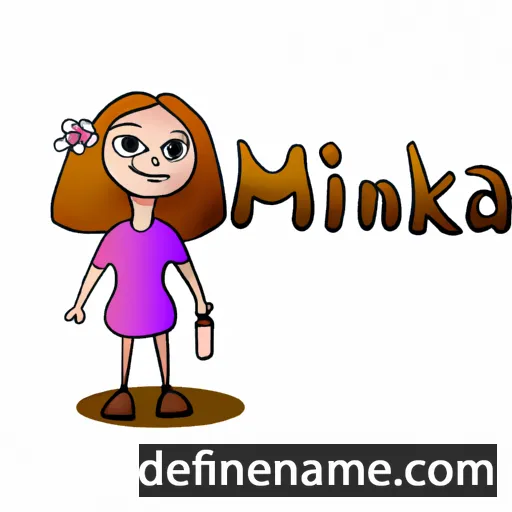 cartoon of the name Milikena