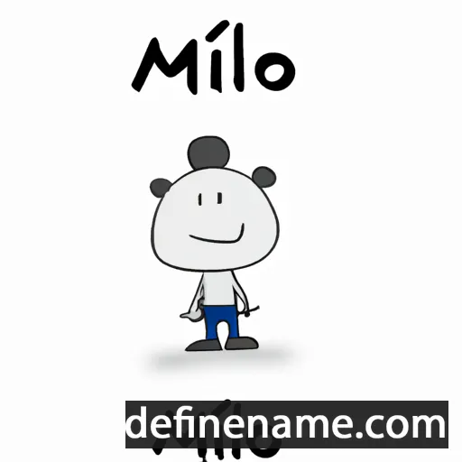 Millao cartoon