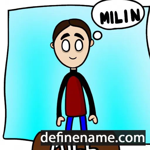 cartoon of the name Millian