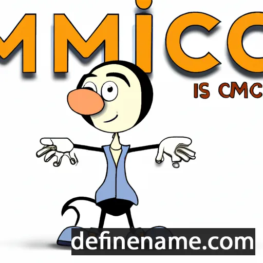 Mimica cartoon