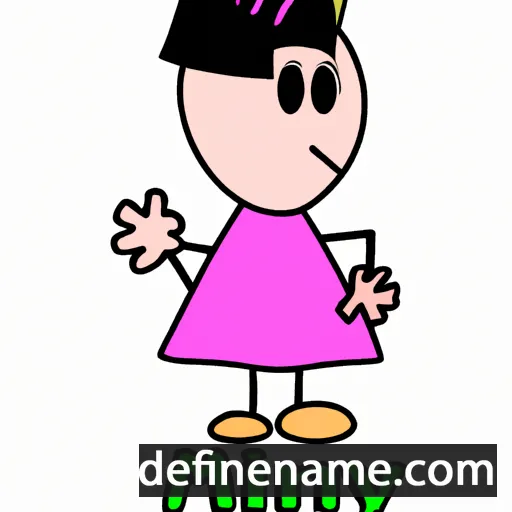 cartoon of the name Mimmy