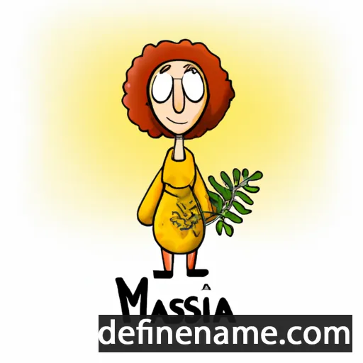 cartoon of the name Mimosa