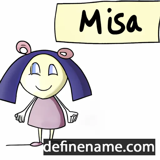 Mimuša cartoon