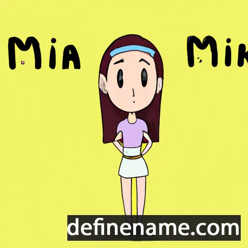 Min-A cartoon