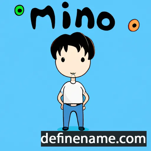 Min-ho cartoon