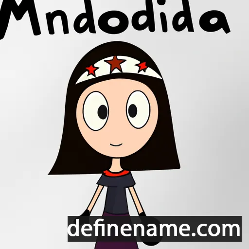 Minadora cartoon