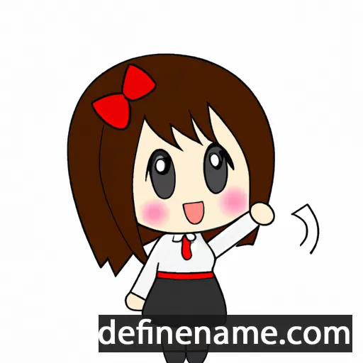 cartoon of the name Minamiko