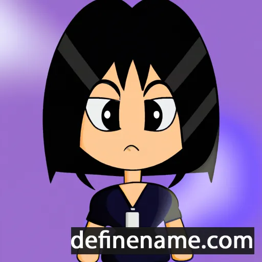 cartoon of the name Minari