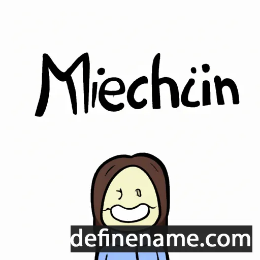 cartoon of the name Minchen