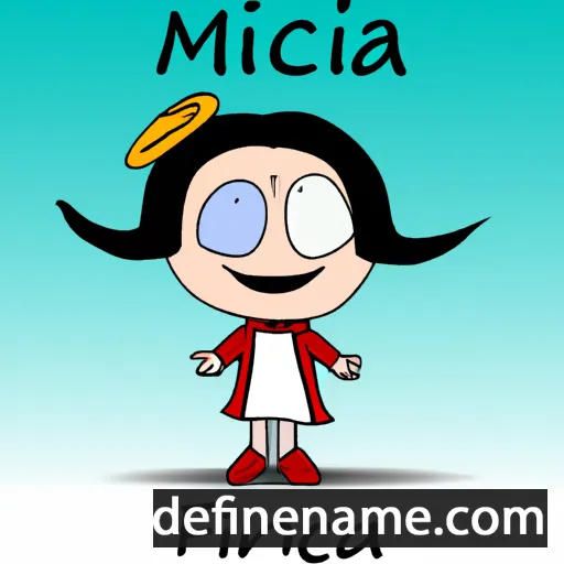 Mincia cartoon