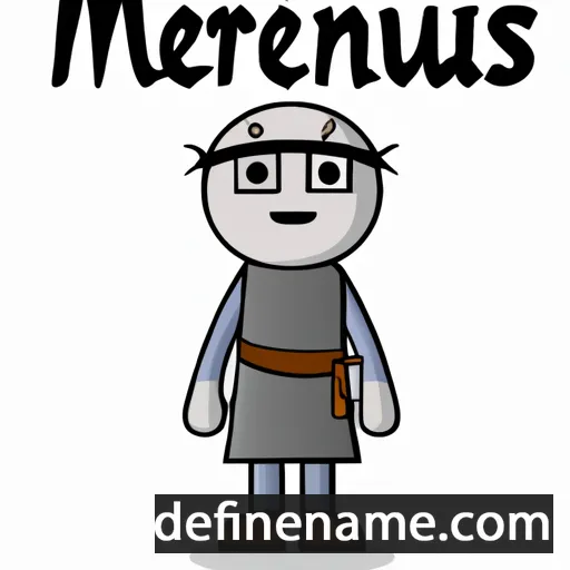 cartoon of the name Minervius