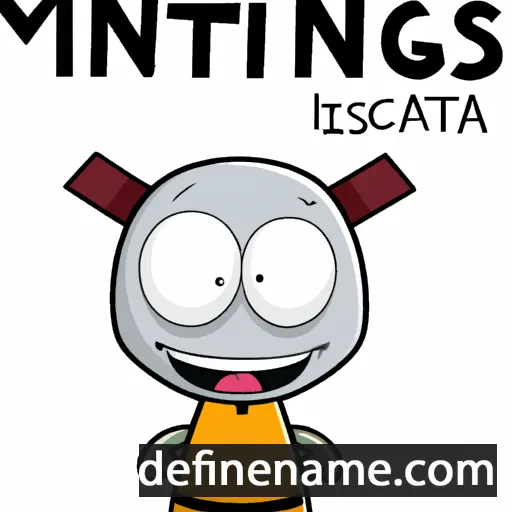 cartoon of the name Mingintas