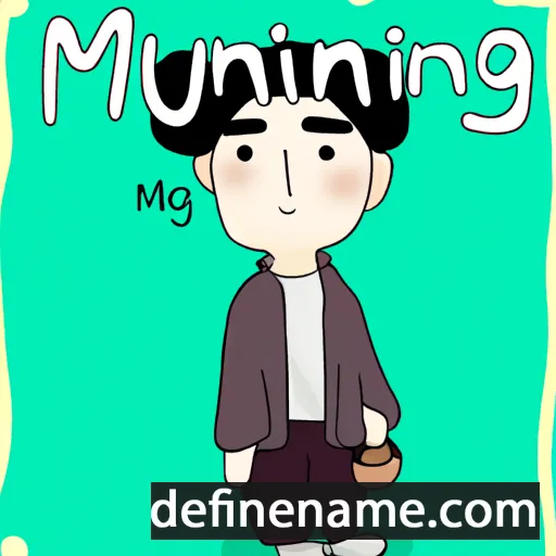 Min-hyung cartoon