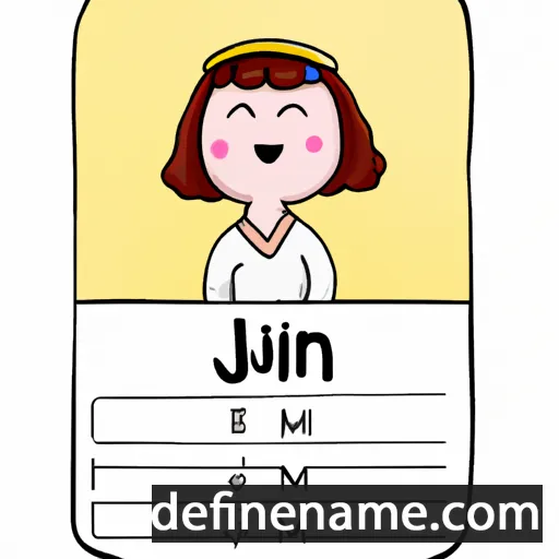 Min-ju cartoon