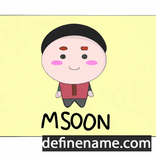 Min-seon cartoon