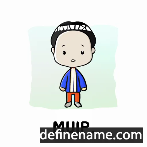 Min-sup cartoon