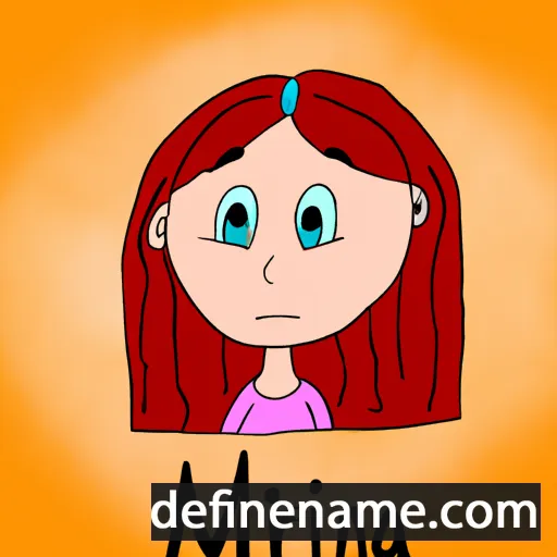 cartoon of the name Mirena