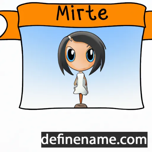 cartoon of the name Mirette