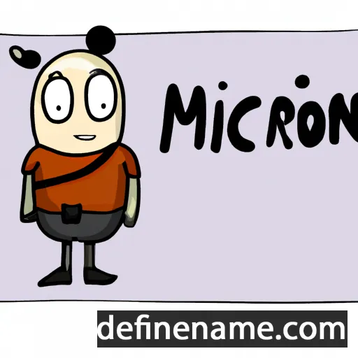 cartoon of the name Mirón