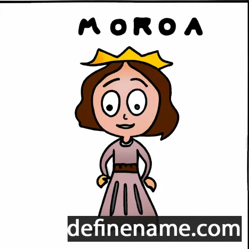 Mirona cartoon