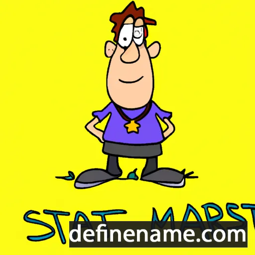 Mis-stan-stur cartoon