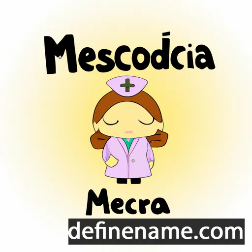 cartoon of the name Misericordia