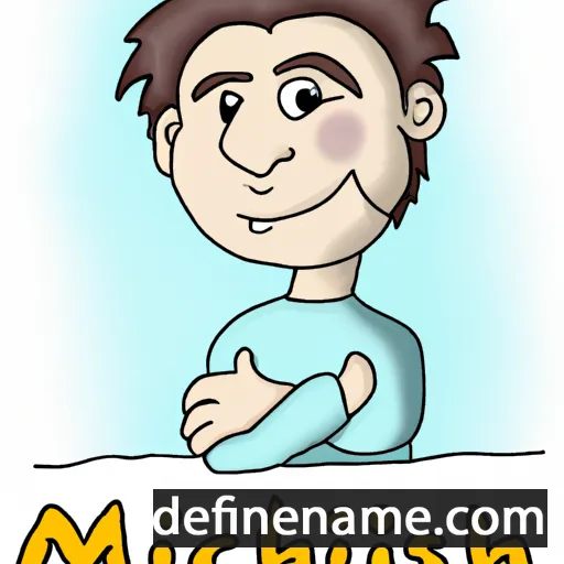 cartoon of the name Mishkat