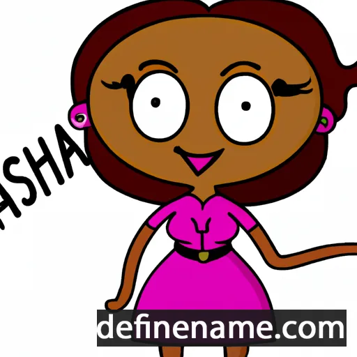 cartoon of the name Missatha