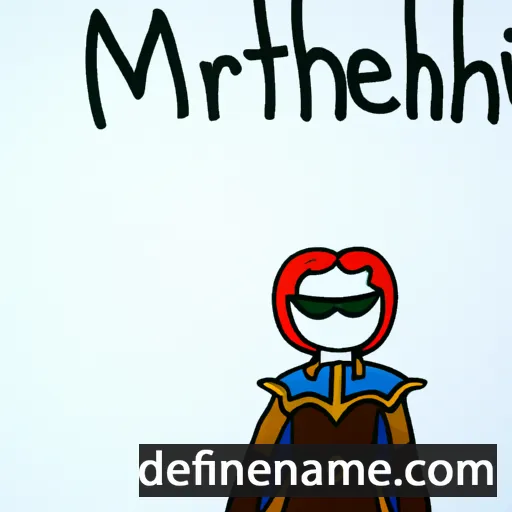 cartoon of the name Mithredath