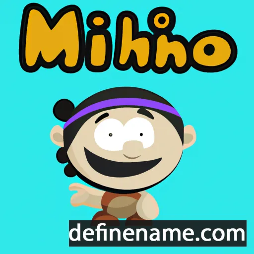 cartoon of the name Mitichó