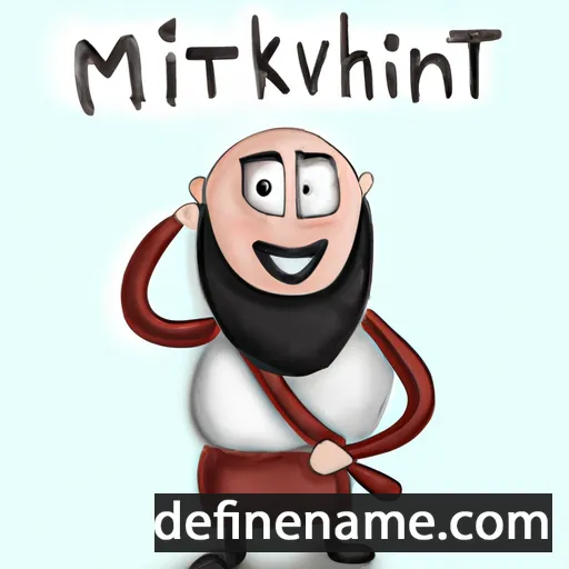 cartoon of the name Mitrikhvan