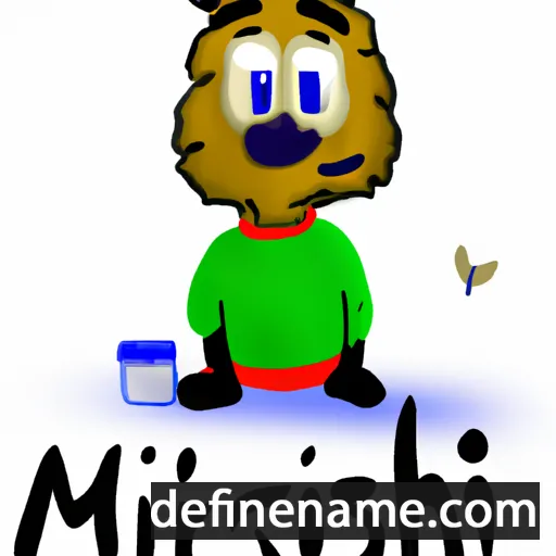 cartoon of the name Mitrush