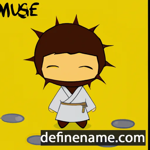 cartoon of the name Mitsune