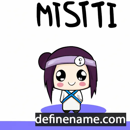 cartoon of the name Mitsuri