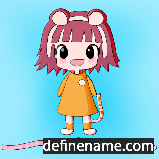 cartoon of the name Miuko