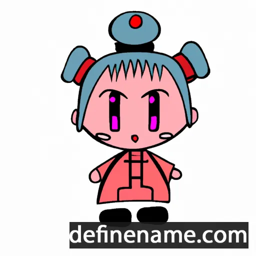 cartoon of the name Miyoha